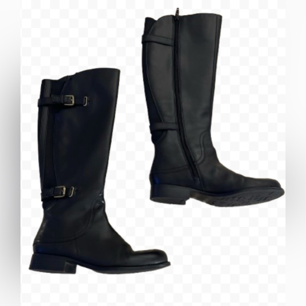 Naturalized No5 Comfort Black Knee “Jamison” High Riding Boots Size 5.5
